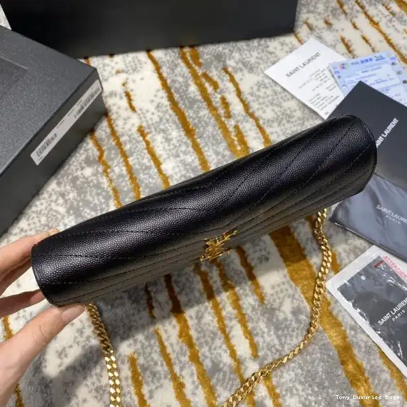 Tony Luxuries WALLET MATELASSÉ YSL CHAIN CASSANDRE 0512